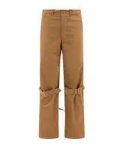 buckle-strap trousers 3,4,JP3,JP4 light brown