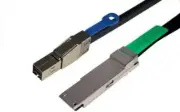 TMC C5597-.5M Mini SAS HD (SFF-8644) to QSFP+ (SFF-8436) Cable 0.5 Meter 28AWG