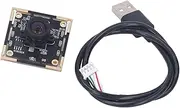 1MP Camera Module USB2.0 Output Computer Camera Board with Distsion Panorama for Facial Gunning Black