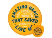 Foldable Hand Fan-Amazing Grace (Pack Of 6)