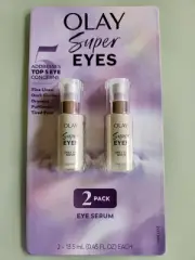 (2) Pack OLAY Super Eyes Serum for all skin types 13.5ml each bottle NEW SEALED