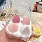 4Pcs/Set Multi-color Makeup Sponge Blender Soft Foundation Sponges Powder Puff