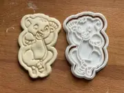Simba (4) Baby 2pc Cookie Cutter Lion King
