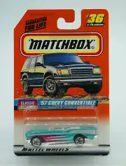 Matchbox Classic Decades '57 CHEVY CONVERTIBLE 1998 New
