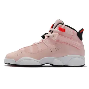 Nike 休閒鞋 Jordan 6 Rings GS 女鞋 喬丹 經典鞋款元素 氣墊 避震 白 323419-602