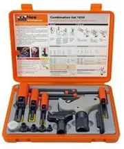 NES1025 Universal External/Internal Thread Repair Kit NES1A, 2, 21, 22, 23, 24, 6-Piece, Orange