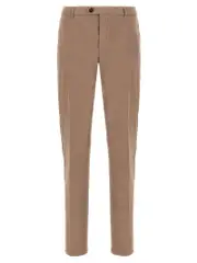 [Pal Zileri] Pal Zileri-Cotton Trousers Pantaloni Marrone-Uomo 54IT