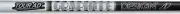 5-SW Graphite Design Tour AD 55 Regular Flex Iron Shafts with .355" Taper Tip