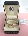 Anne Klein Watch Hinged Bangle Bracelet Needs Battery Original Box Instructions