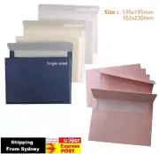 A5, C5 Envelopes120gsm Metallic white ivory with matching colour card or paper