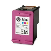 HP 804 Ink Cartridge - Tri-Colour 165 Pages - for HP Envy Photo 6220 / 6222 / 6234 / 7120 / 7220 / 7820 / 7822 Printer [T6N09AA]