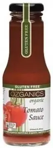 Ozganics Organic Tomato Sauce G/F 250ml