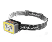 JunChang C67 Outdoor Cob Glare Small Headlight Usb Red Light Fishing Night Running Miner Lamp for Camping Hiking Mountaineering