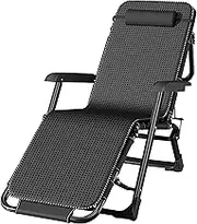 Zero Gravity Lounge Chair, Zero Gravity Chair Chair Reclining Chair Foldable Lounge Chair Comfortable Reclining Garden Lounge Chair with Pad Widen 52cm Lounge Chair (Size : #1) Comfortable anniversary