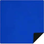 Buryeah 40 x 40 Inch Square Mahjong Mat for Table Domino Rubber Anti Slip Playmat Large Mahjong Table Mat Board Game Mat Mahjong Table Cover for Playing Paigow Poker Game Indoor Outdoor (Navy Blue)