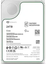 Seagate Exos X24 24TB internal server Hard drive ST24000NM000C 3.5" HDD SATA3 512MB 7200RPM