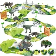 Dinosaur Toys,Dinosaur Train,Race Car Track, Create a Dinosaur World Road Race,F