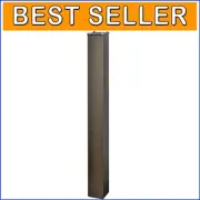 Bronze In-Ground Mounting Post for Locking Mailboxes - Heavy-Duty Design