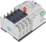 Dual Power Automatic Transfer Switch, AC Transfer Changeover Switch Quick Response for Factory (100A)