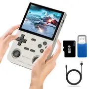 64G K36 Retro Handheld Video Game Console With 16000+ Games-White
