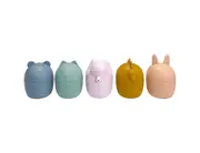 Bath Toys - Silicone Squeeze and Squirt 5pk DUSK - Baby Bath Toys - Cherub Baby