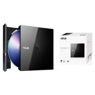 【ASUS 華碩】SDR-08B1-U/B 8X 外接式 DVD 光碟機 實體店家 台灣公司貨『高雄程傑電腦』