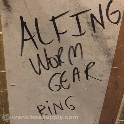 Alfing Corp Worm Gear Ring FNFP