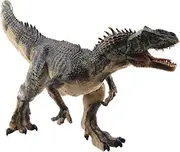 JUMPLAWN 1Pc Allosaurus Dinosaur Model Simulation Figure Green Decoration for Craft Safe Material