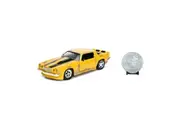 Jada 1:24 Chevy Camaro Transformers Bumblebee With Collectible Coin 1977 Model