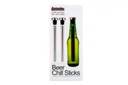 Bartender Stainless Steel Beer Chill Sticks Set 2
