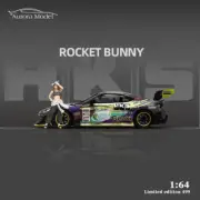Aurora 1:64 Toyota 86 Rocket Bunny Alloy Die-Cast Vehicle Model Car -HKS Coating