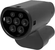 Connector Electric Vehicle Charger Socket CCS2 to Type2 for Tesla EV Charging Adapter Convertor CCS Co&mb&o 2 EV Charging Compatible with Model S/X Electric Vehicle