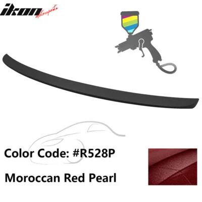 Fits 08-12 Honda Accord Coupe OE Style Trunk Spoiler #R528P Moroccan Red Pearl (for: Honda)