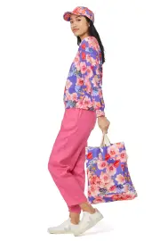 Lotus Canvas Tote