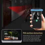 Intelligent Visual Doorbell 4.3in Screen Wireless HD Electronic Visual Interc