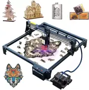 SCULPFUN S30 Pro 10 W Laser Engraver, Laser Cutter with 30 L/Min Automatic Air A