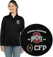 Vantage Apparel 2024 CFP National Champs Ohio State Buckeyes Women's 1/4 Zip