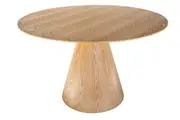 SK Designer Living | Theo Round Wood Dining Table | Natural | 120cm