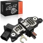 A-Premium Alternator Voltage Regulator Replacement for Mercedes-Benz C-Class 2000-2011 E-Class CLK 2002-2009 SLK CLS 2004-2011 Viano Vito Sprinter 3.5-T/4.6-T/5-T CLC, 12V