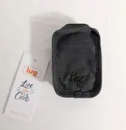 Lug Drizzle Pouch- Brushed Gray NWT