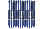 Pentel BLN25 Energel Rollerball Liquid Gel Ink Pen 0.5mm Needle Point Blue Box 12