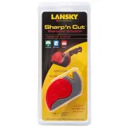 Lansky Sharp N Cut Carbide Sharpener Ceramic Cutter Internal Magnet Blade-Guard