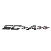 Supra Boat Raised Reflective Decal 114170 | SCA 24 1/2 Inch Chromax