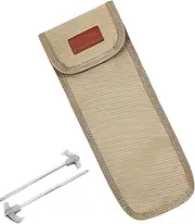 Tent Peg Bag - Tent Stake Playpen Bag,900D Oxford Waterproof Pouch for Storing & Carrying Camping Gear, Accessories Outdoor Activities