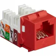 Black Box FMT637-R3 CAT6 KEYSTONE JACK - UNSHIELDED, 110 PUNCHDOWN TYPE, TAA, RE