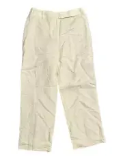 Ann Taylor Loft Light Lime Green Linen Blend Lined Pants Size 2 NWT