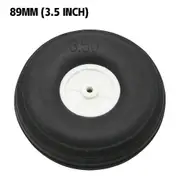 2pcs/lot High Elastic Rubber Wheel for Rc Fixed-Wing Airplane(Diameter 25/32/45/50/55/64/70/76MM ) Can for DIY Robot Tires 89MM -3.5 inch