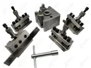 Quick Change Tool Post Set 51mm 3 Holders x1 Parting Holder Hold Up To 16mm T51