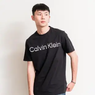 【Calvin Klein 凱文克萊】CK 男版 設計文字款LOGO 短袖 上衣 T恤 新品 現貨(平輸品 美國代購)