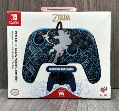 PDP - REMATCH Wired Controller: Sheikah Shoot for Nintendo Switch NEW SEALED